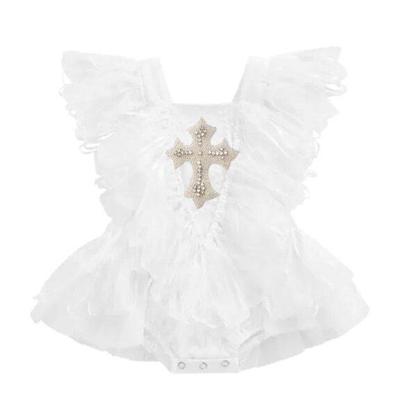 Baptism Dress Baptism Outfit Dress Clothes Baptism Romper Baptism Clothes